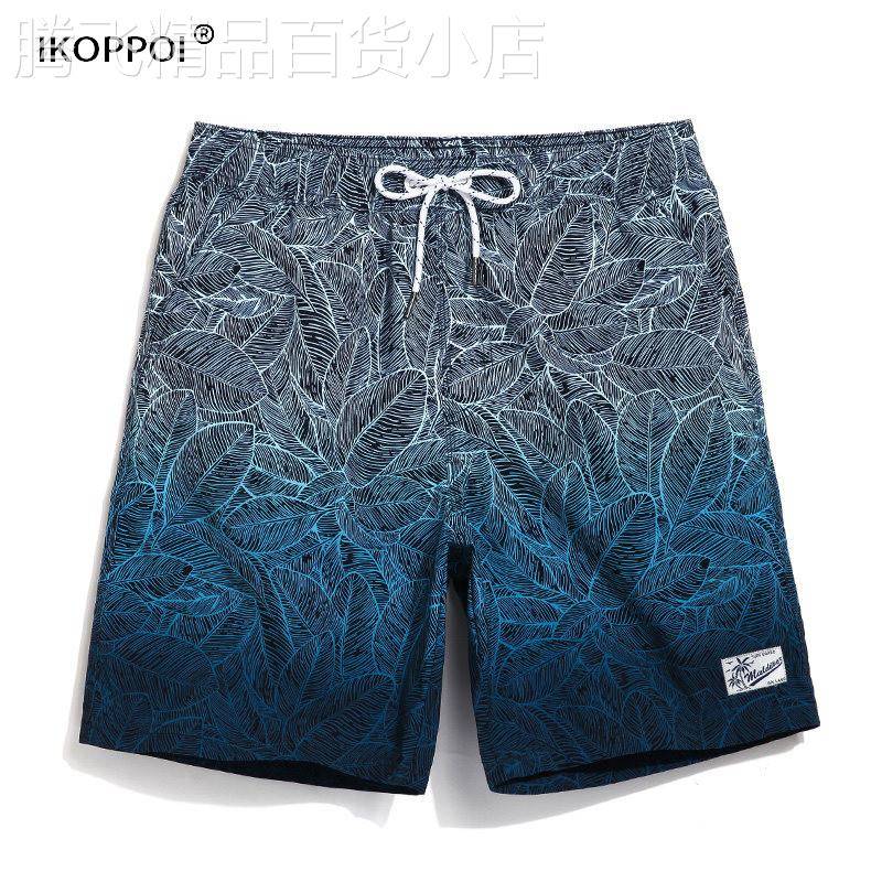 轻奢时尚情侣款度假海边游泳沙滩裤可下水速干宽松短裤泳裤套装
