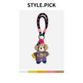 原创可爱毛衣小狗包包挂件包挂饰礼物后视镜车挂饰编织绳手机挂件