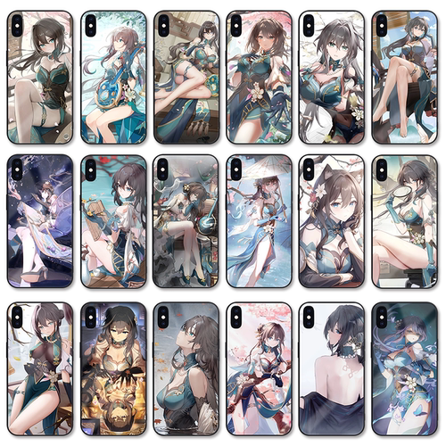 星穹铁道阮梅手机壳16plus适用苹果14玻璃oppo红米k80华为nova13荣耀90gt硅胶vivoIQOO12二次元15pro一加三星