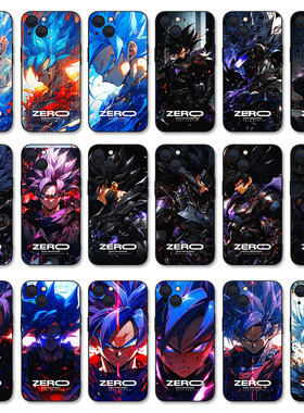 七龙珠苹果15pro手机壳iPhone14潮78plus适用11男12新款13promax小米14Pro日系OPPO真我vivo一加9R三星note20