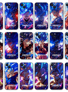 七龙珠苹果16pro手机壳iPhone15/14plus适用11悟空12赛亚人16promax新款vivo个性OPPO一加ACE3三星S24/NOTE20