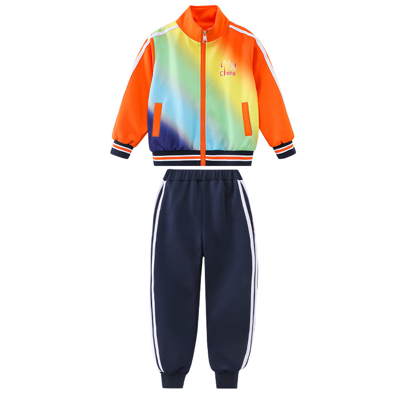 小学生校服套装春秋款一