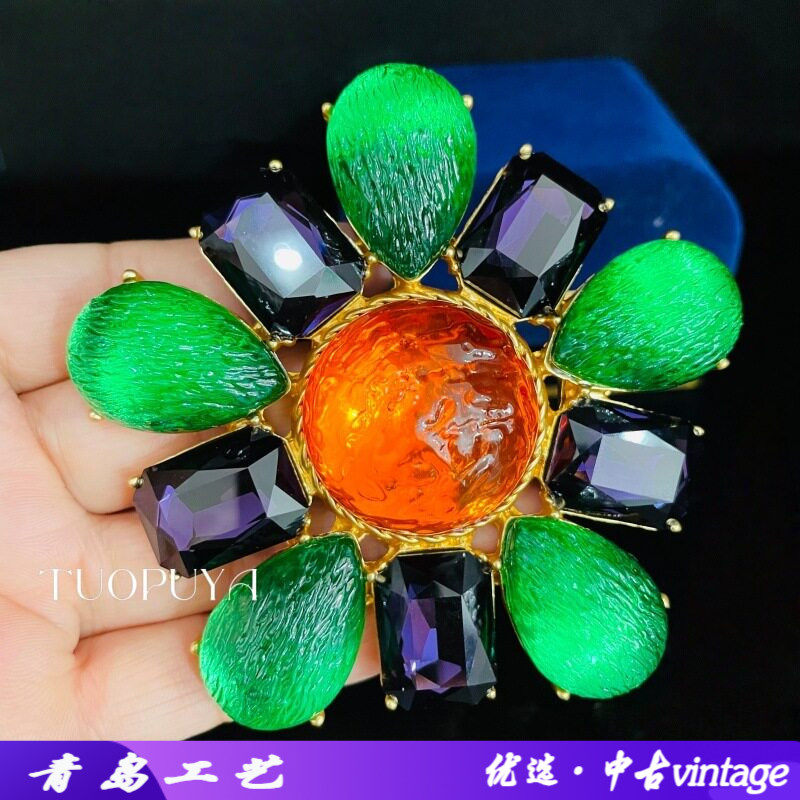 青岛中古Vintage胸针感小众欧美