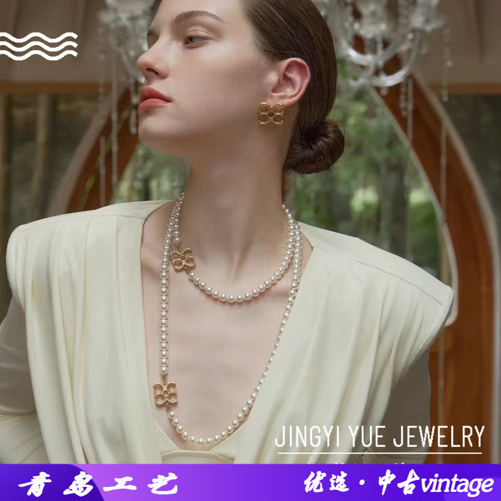 法式复古COC小众设计感项链耳钉