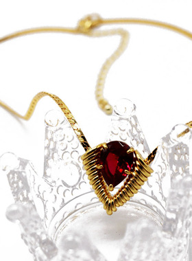 N24电镀真金短款项链铜材质颈链