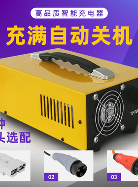 24V36V48V60V72V20A25A30A三元磷酸铁锂锂电池大功率充电机快充