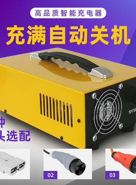 24V36V48V60V72V20A25A30A三元磷酸铁锂锂电池大功率充电机快充