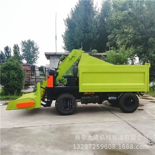中小型3方清粪车 铲粪车 牛舍粪便清理车 刮板式