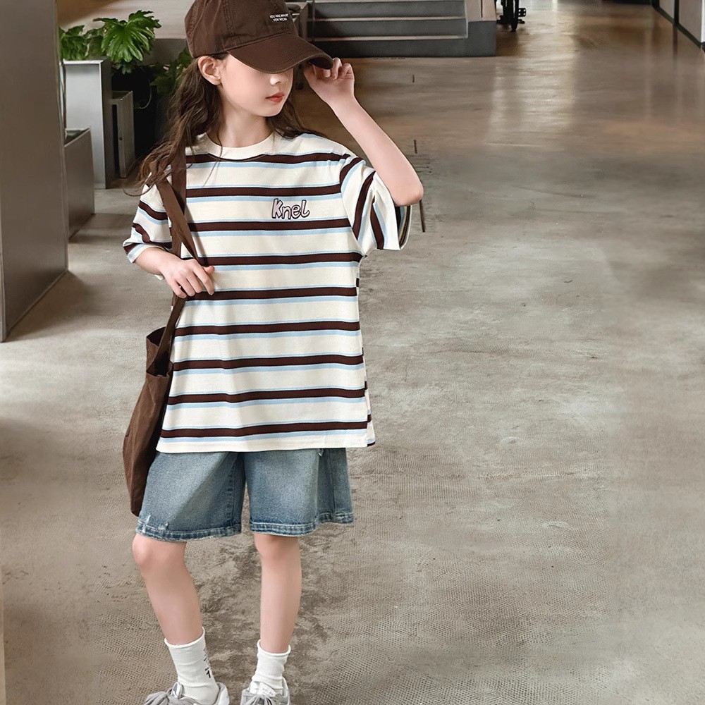 品牌专柜女童短袖套装夏季