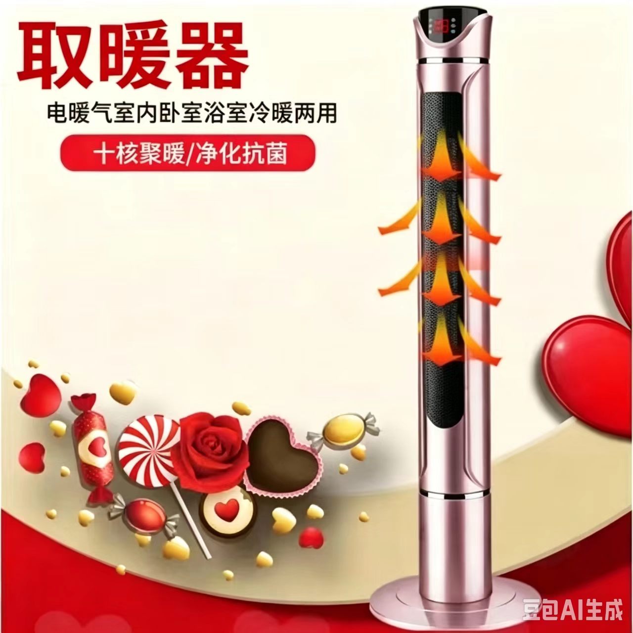 小空调家用取暖器立式