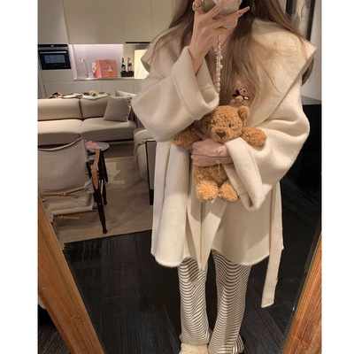 LN双面羊绒大衣女秋冬季