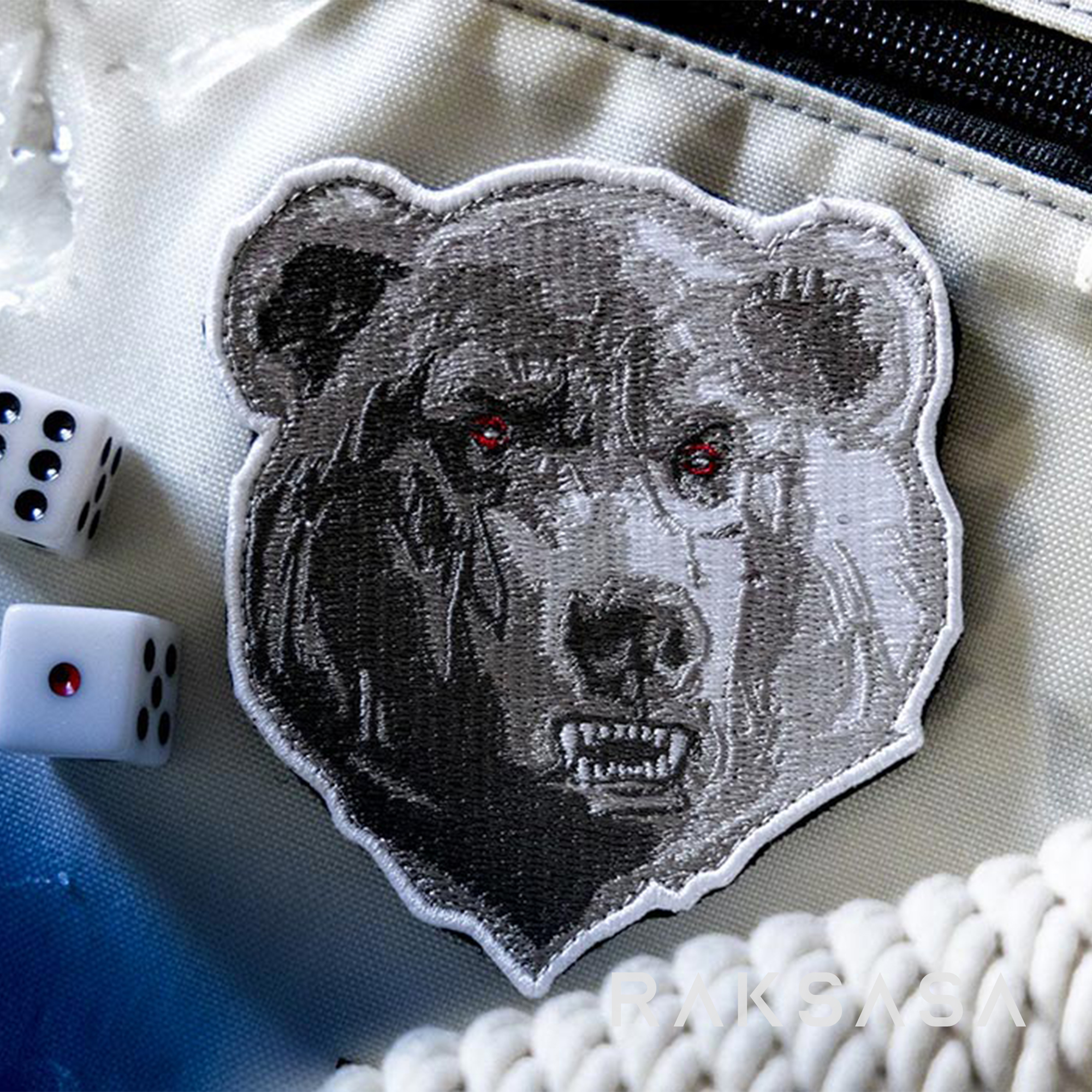 美国PDW Annoyed Polar Bear PDW士气章臂章 刺绣魔术贴