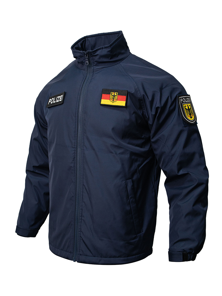 德国GSG9战术识别夹克男青年风衣美式宽松棉衣外套薄款春秋季防风