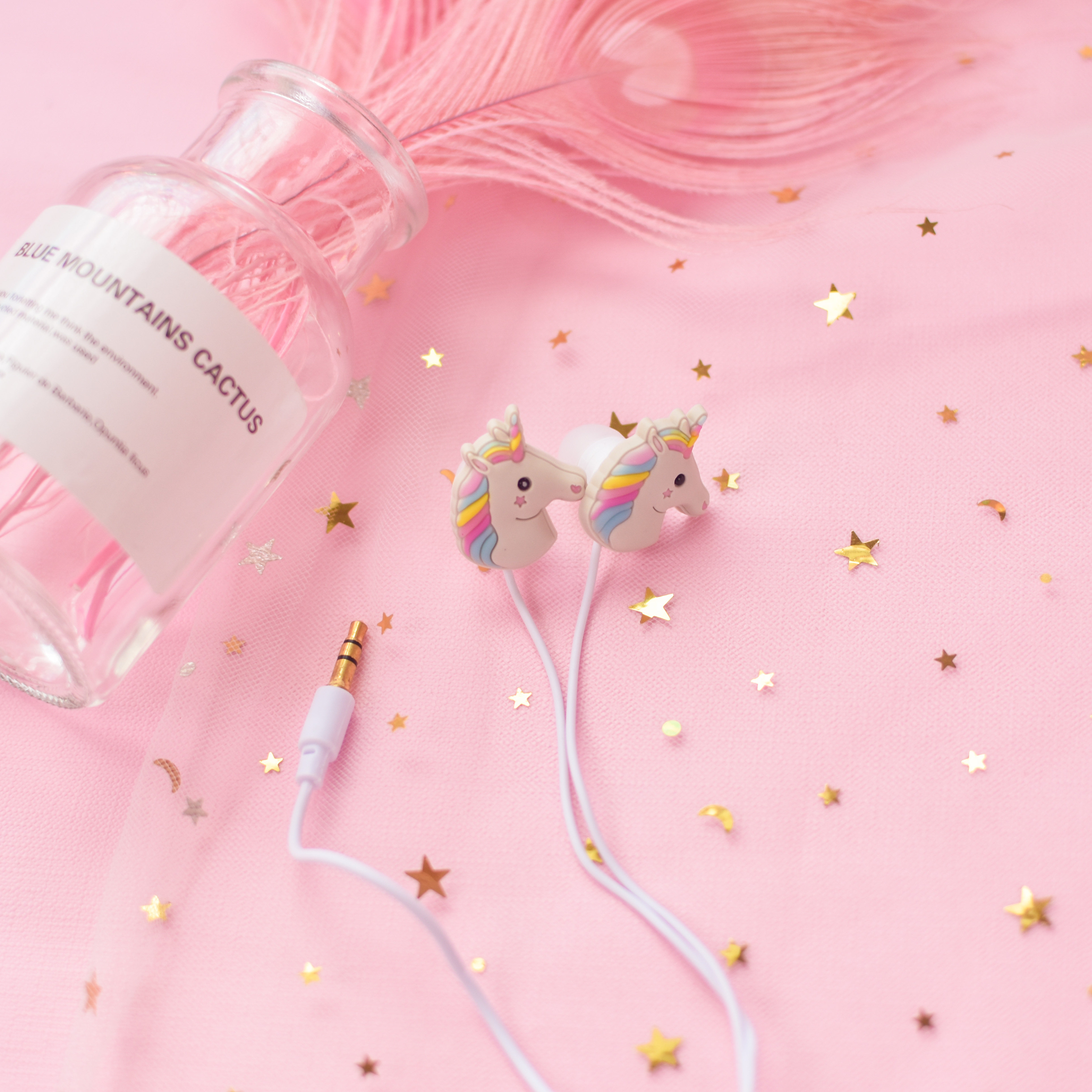 韩国女生款韩版入耳式耳机 创意卡通独角兽少女心可爱安卓通用萌|ruв категории видео электрических приборов, наушники/наушники - от Buy2taobao.com для оказания профессиональной услуги покупки агента Taobao