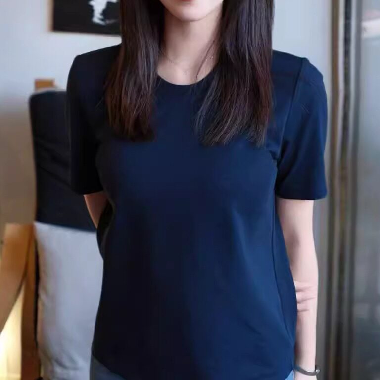正肩常规圆领T凉感防晒7A抗菌索罗娜速干短袖 女款