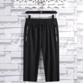 短裤 冰丝速干裤 女弹力透气排汗运动大码 五分裤 七分裤