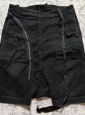 自主 RO风格 16SS aircut shorts 空气切割休闲运动牛仔短裤男女
