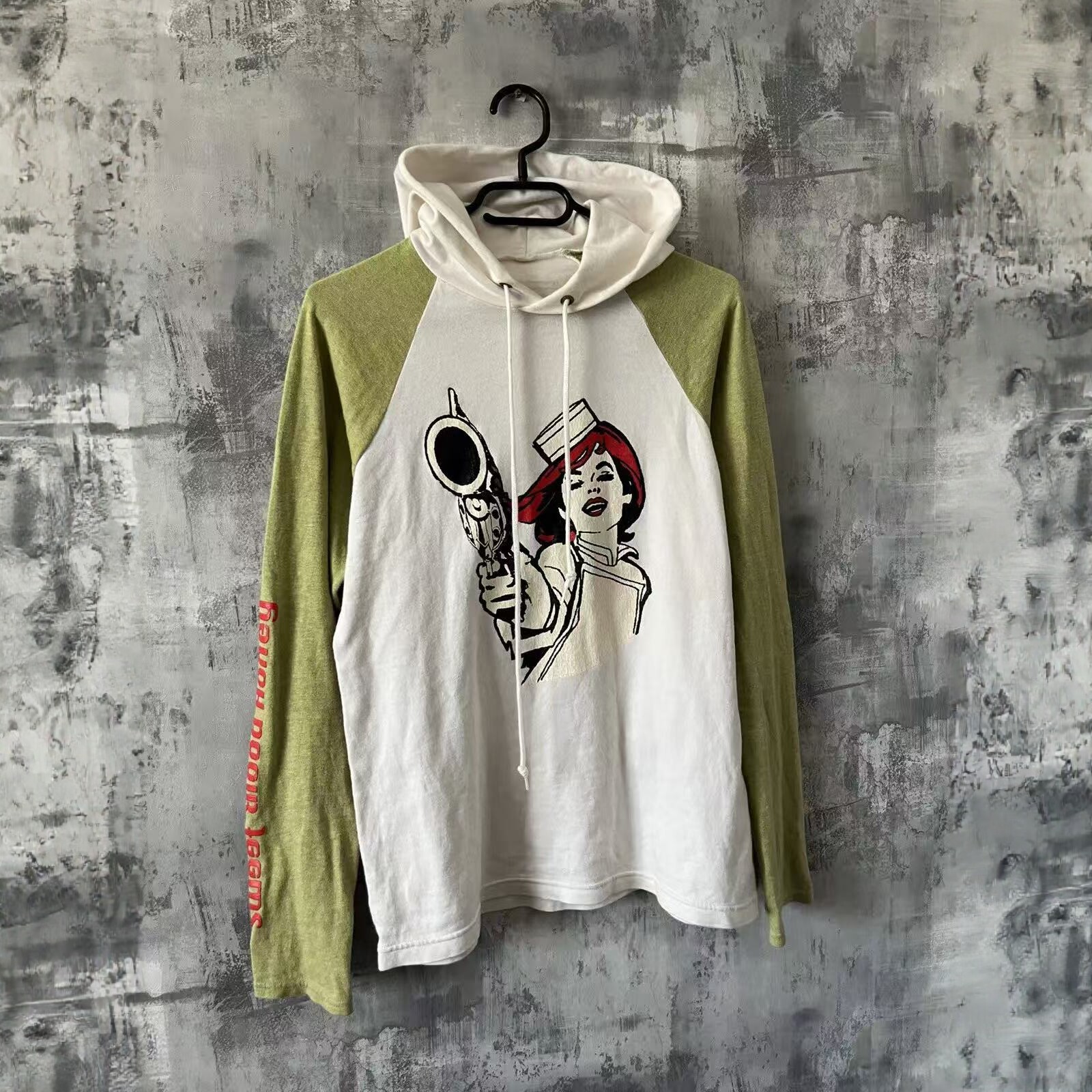 Beauty:Beast 99AW nurse blood honey ragalan hoodie 连帽卫衣