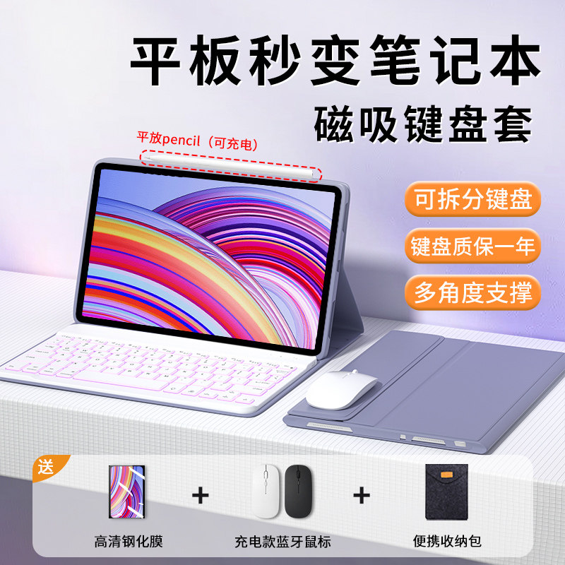 朗费克适用红米padpro平板保护套图片