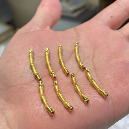 18K金配diy弹簧扣万能扣手工材料编手链项链手串配饰多样性发其一
