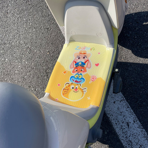 适用九号Qz160透明脚垫装饰