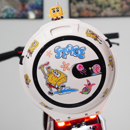 适用九号电动车个性靠背密码尾箱