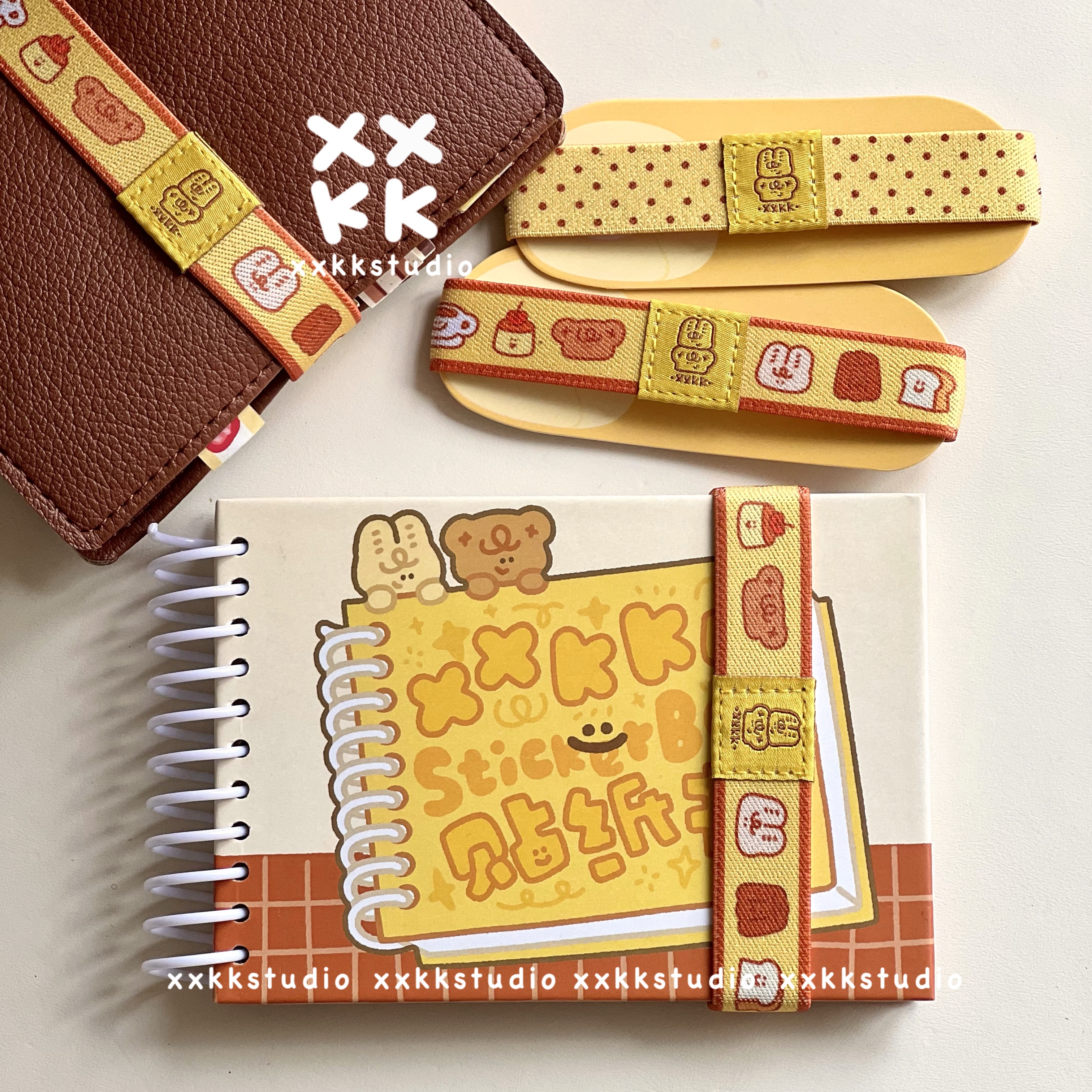 xxkk炫炫酷酷原创贴纸书绑带本本绑带