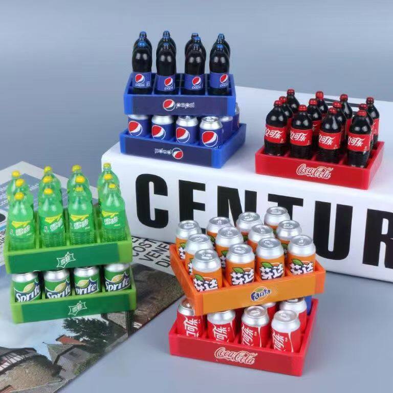 DIY配件娃娃屋微缩食玩易拉罐