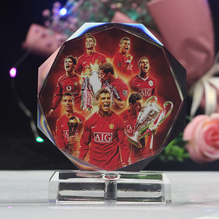曼联C罗手办足球纪念品球迷模型送男朋友照片diy摆件生日礼物