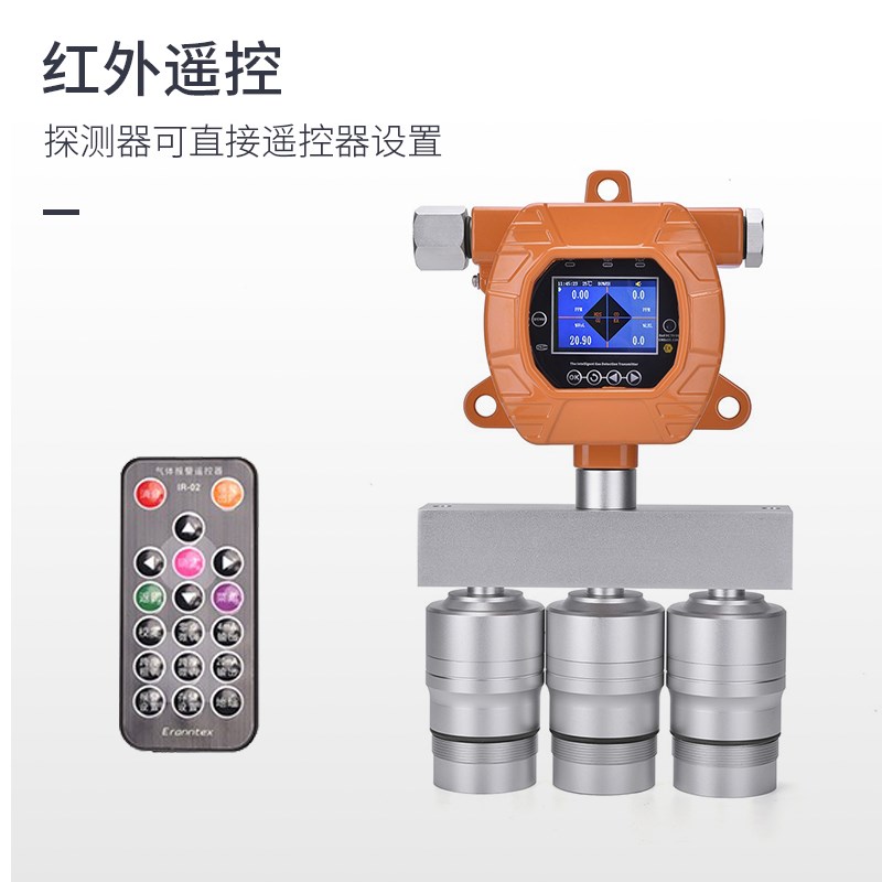 优选在线式四合一气体q检测仪基恩思氧气一氧化碳硫化氢甲烷报警.