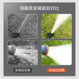 优选量浇水甲醇j泵尿素泵耐腐蚀酸碱家用户外增压洗瓶泵自吸隔膜.