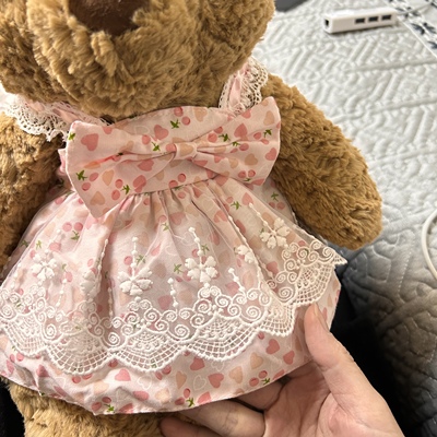 仅娃衣】巴塞罗熊衣服jelly36cmcat小熊背带裤中号莉娜熊30cm娃衣