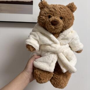 仅娃衣 巴塞罗熊衣服jelly&cat36安抚娃娃公仔莉娜熊泰迪熊浴袍