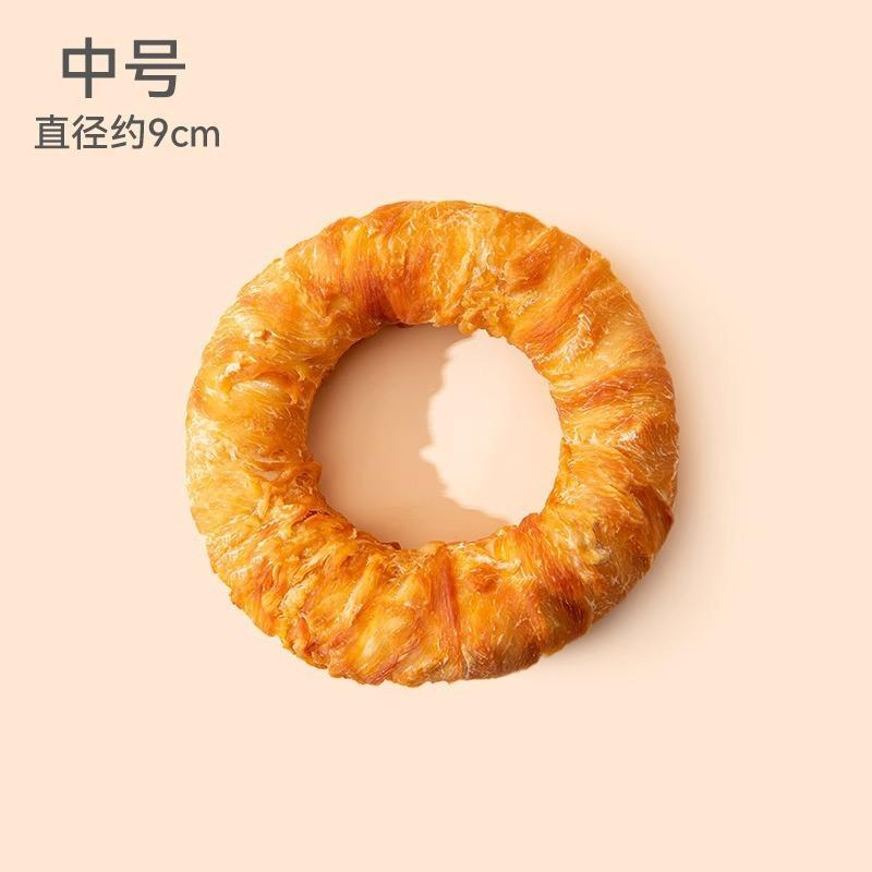 狗狗零食磨牙棒鸡肉牛皮大小型犬宠物金毛泰迪耐咬甜甜圈宠物爆款