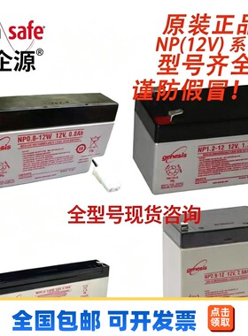 美国DATASAFE蓄电池NP(12V)系列NP0.8/1.2/2.3/3-12全型号仓