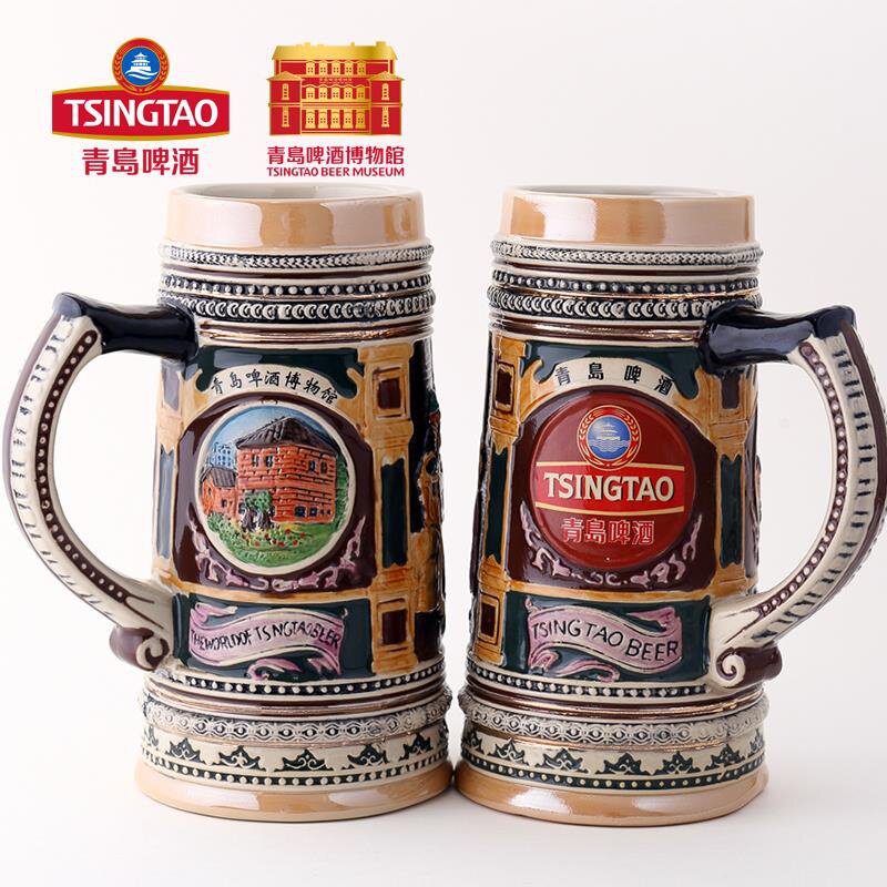 博物馆德式水晶500ml啤酒杯图片