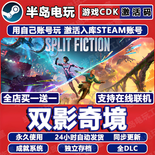 双影奇境Steam激活码 Fiction CDK全DLC全球国区多人在线联机Split
