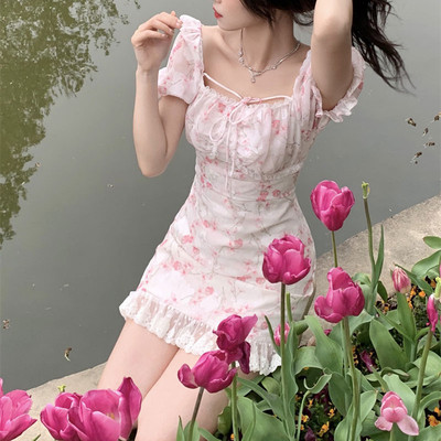 初梦2022恋恋桃花纯欲感长短款