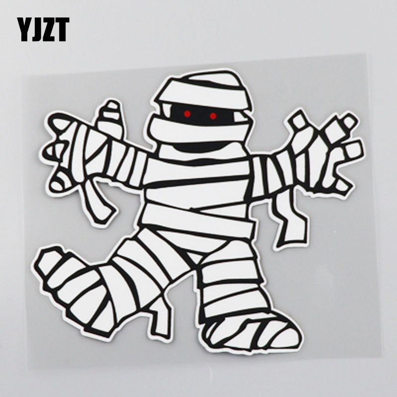 yjzt 有趣恶搞 绷带怪人行李箱贴纸 汽车潮流车贴 cs8257