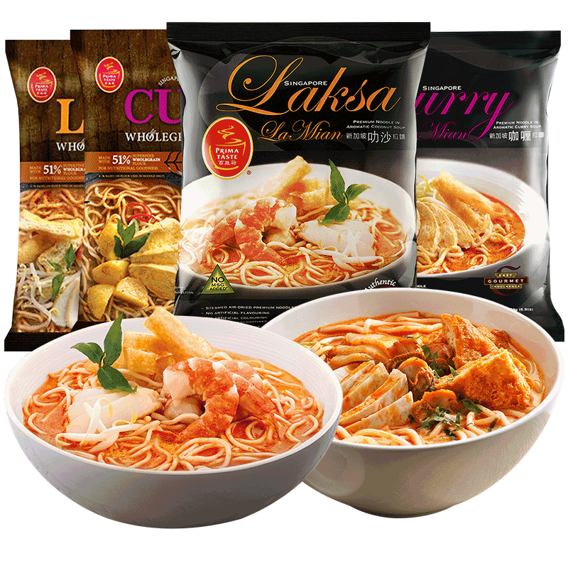 百胜厨叻沙拉面咖喱风味方便面