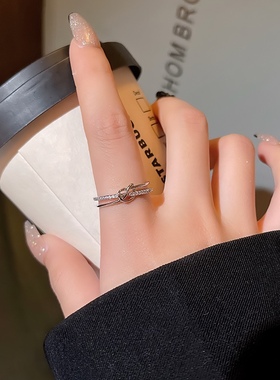 微镶锆石戒指指环韩版女