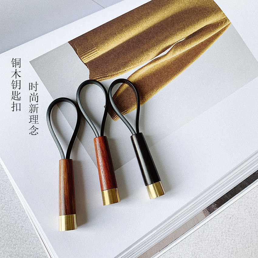 红木汽车钥匙扣实木黄铜吊坠中国风钥匙挂坠平安招财辟邪复古简约|ruв категории Аксессуары, сумки и обувь/аксессуары для ремня, пакет аксессуаров, брелок - от Buy2taobao.com для оказания профессиональной услуги покупки агента Taobao
