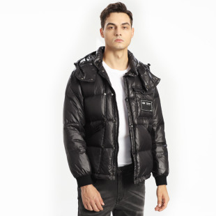 男装 HELLEN&WOODY新款 百搭冬季 奢侈品羽绒服白鸭绒厚款 2023男士