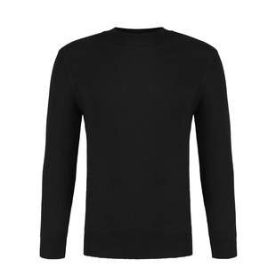 打底衫 HELLEN&WOODY冬季 加绒针织衫 毛衣一体绒针织衫 半高领领男士