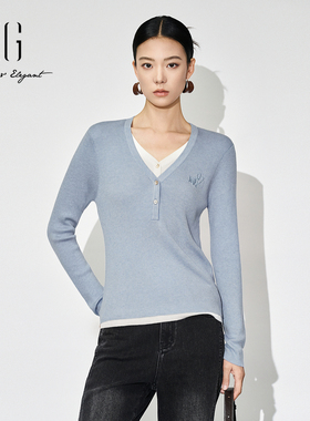 毛针织衫XJ411070A720