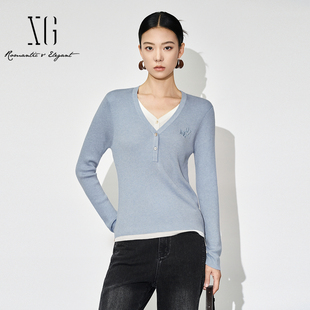 毛针织衫 XJ411070A720