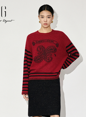 毛针织衫XJ411082B213