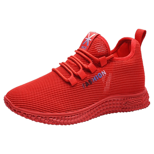 运动鞋秋季女鞋2025新款飞织网面小红鞋百搭网鞋百搭韩版休闲女鞋