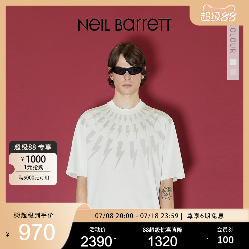 23春夏短袖T恤NeilBarrett