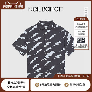 NEIL 衬衫 闪电系列 尼奥贝奈特2023春夏新款 男短袖 BARRETT